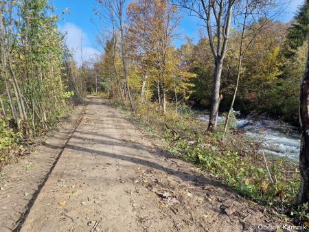 Vzdrževalna dela ob Kamniški Bistrici v naselju Šmarca in Nožice  (10)